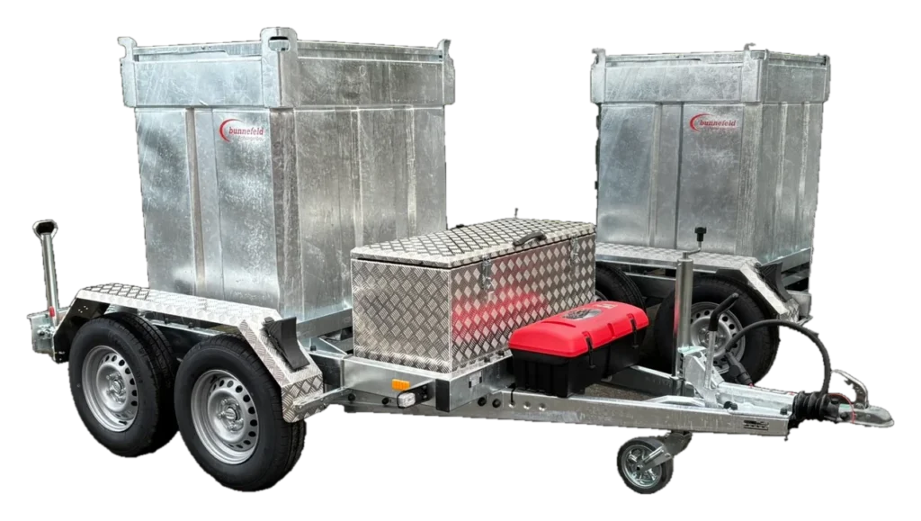 Mobile Tankanlage – bis 1.000 l Diesel und 330 l Benzin