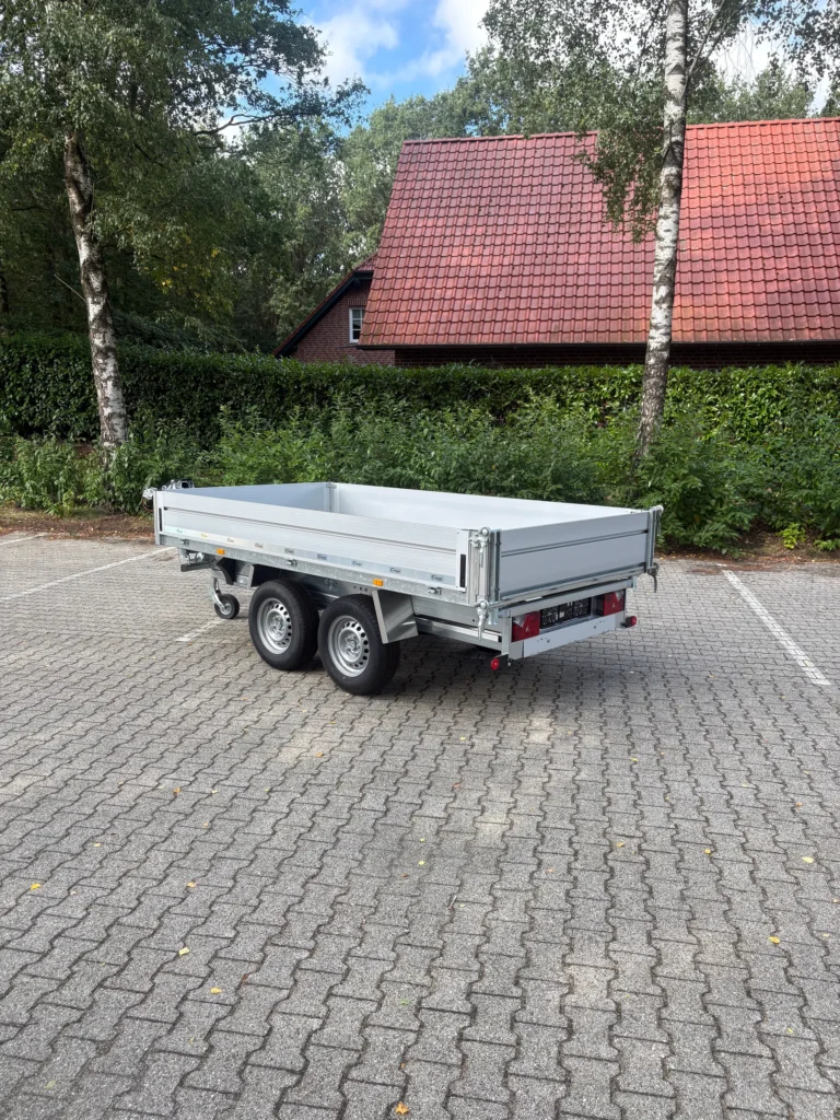 Dreiseitenkipper 3.500 kg, Tandemachse