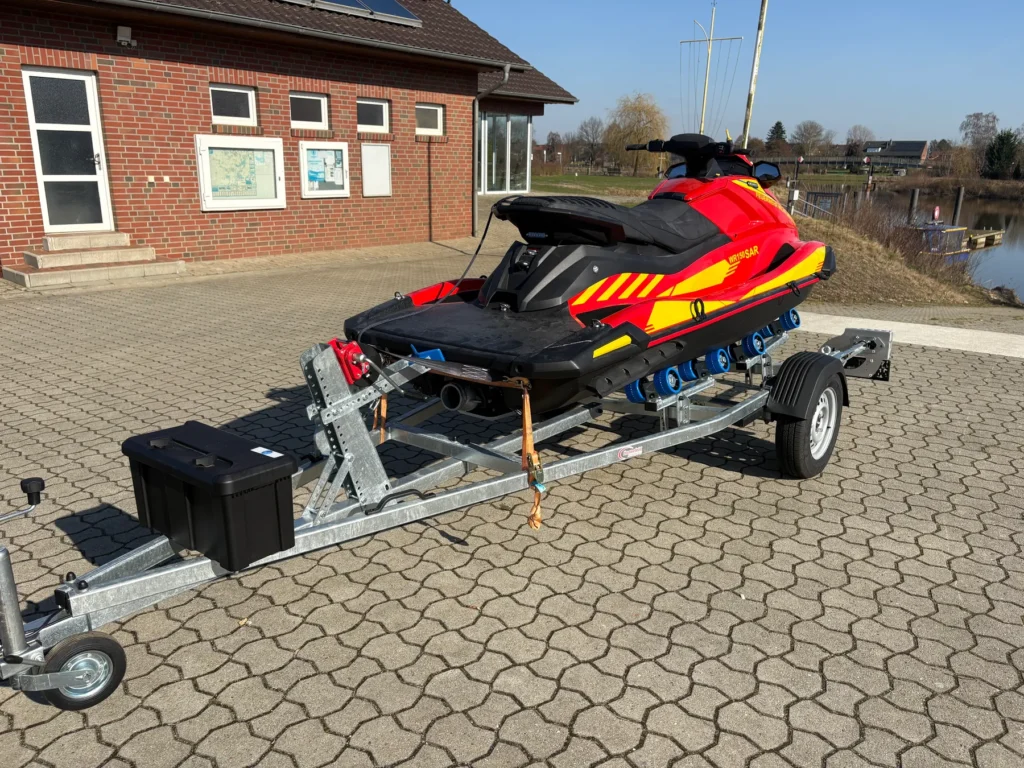 Jetski-Anhänger, Einachser