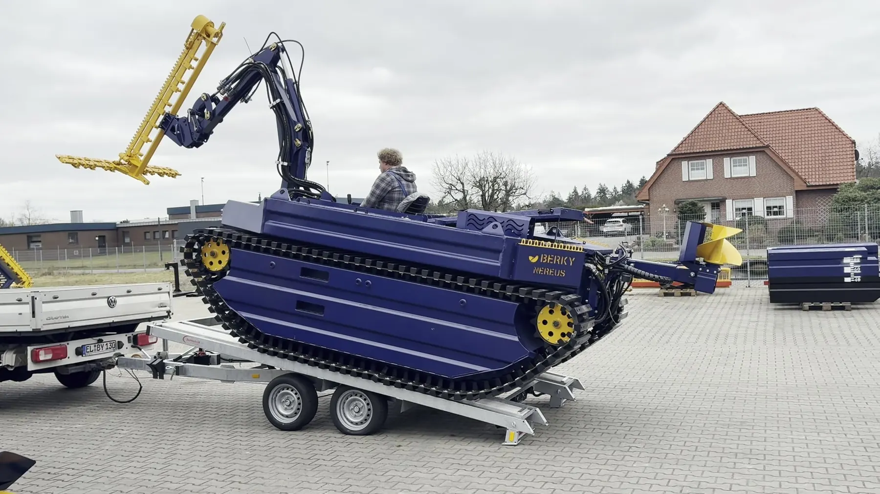Transportanhänger für ein Amphibienfahrzeug